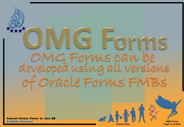 Transformation of Oracle Forms