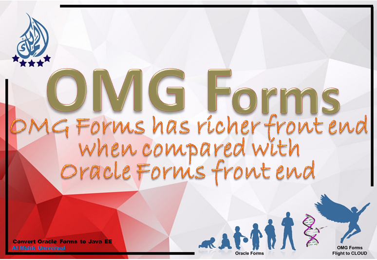 Transformation of Oracle Forms